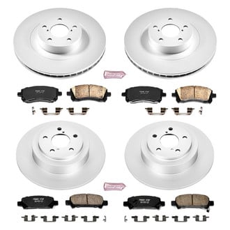 PowerStop® - Z17 Evolution Geomet® Plain Brake Kit