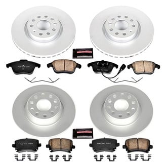 PowerStop® - Z17 Evolution Geomet® Plain Front and Rear Brake Kit