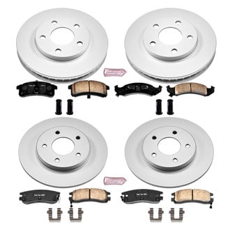 PowerStop® - Z17 Evolution Geomet® Plain Brake Kit