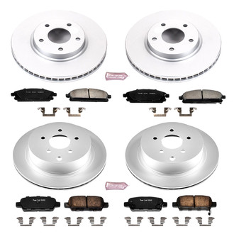 PowerStop® - Z17 Evolution Geomet® Plain Brake Kit