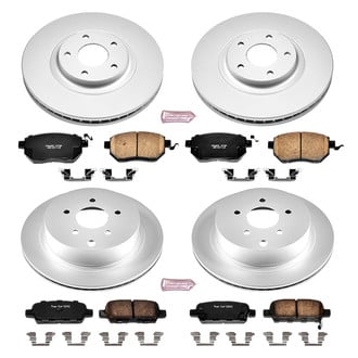 PowerStop® - Z17 Evolution Geomet® Plain Brake Kit