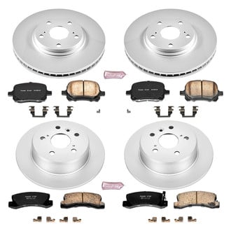 PowerStop® - Z17 Evolution Geomet® Plain Brake Kit