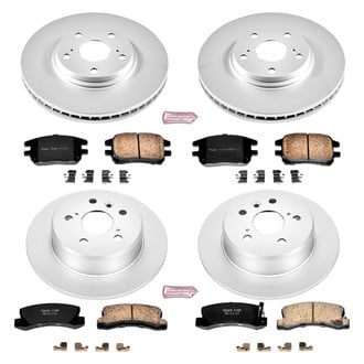 PowerStop® - Evolution Geomet® Z17 Plain Brake Kit