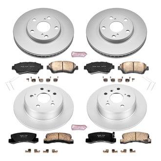 PowerStop® - Z17 Evolution Geomet® Plain Front and Rear Brake Kit