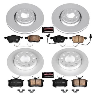 PowerStop® - Z17 Evolution Geomet® Plain Front and Rear Brake Kit