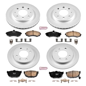 PowerStop® - Z17 Evolution Geomet® Plain Front and Rear Brake Kit