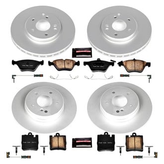 PowerStop® - Z17 Evolution Geomet® Plain Front and Rear Brake Kit