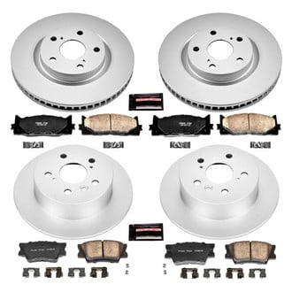 PowerStop® - Z17 Evolution Geomet® Plain Brake Kit