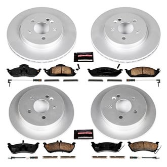PowerStop® - Z17 Evolution Geomet® Plain Brake Kit