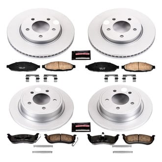 PowerStop® - Z17 Evolution Geomet® Plain Brake Kit