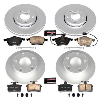 PowerStop® - Z17 Evolution Geomet® Plain Brake Kit