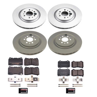PowerStop® - Evolution Geomet® Z17 Plain Brake Kit