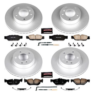 PowerStop® - Z17 Evolution Geomet® Plain Front and Rear Brake Kit