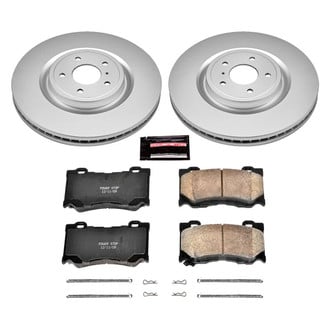 PowerStop® - Z17 Evolution Geomet® Plain Front Brake Kit
