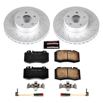 PowerStop® - Z17 Evolution Geomet® Plain Front Brake Kit