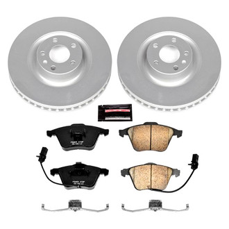 PowerStop® - Z17 Evolution Geomet® Plain Front Brake Kit