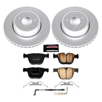 PowerStop® - Z17 Evolution Geomet® Plain Rear Brake Kit