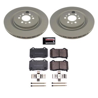 PowerStop® - Z17 Evolution Geomet® Plain Rear Brake Kit