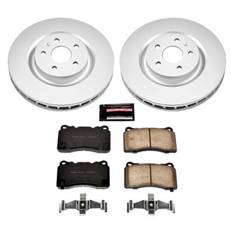 PowerStop® - Z17 Evolution Geomet® Plain Front Brake Kit