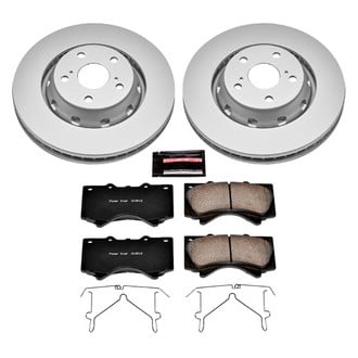 PowerStop® - Z17 Evolution Geomet® Plain Front Brake Kit