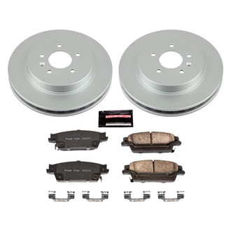 PowerStop® - Z17 Evolution Geomet® Plain Rear Brake Kit