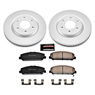 PowerStop® - Z17 Evolution Geomet® Plain Front Brake Kit