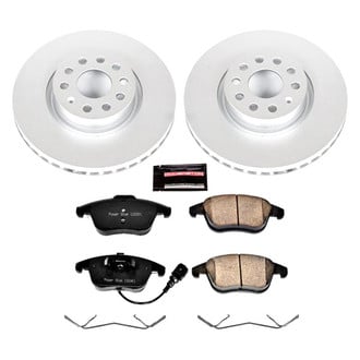PowerStop® - Z17 Evolution Geomet® Plain Front Brake Kit