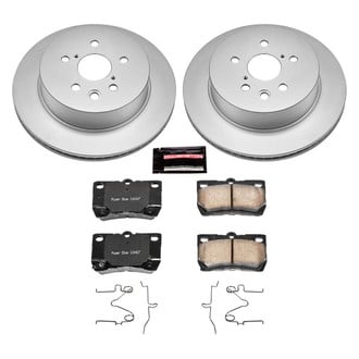 PowerStop® - Z17 Evolution Geomet® Plain Rear Brake Kit
