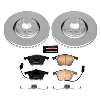 PowerStop® - Z17 Evolution Geomet® Plain Front Brake Kit
