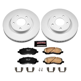 PowerStop® - Z17 Evolution Geomet® Plain Front Brake Kit