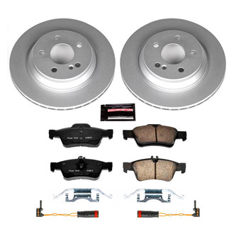 PowerStop® - Z17 Evolution Geomet® Plain Rear Brake Kit