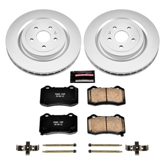 PowerStop® - Z17 Evolution Geomet® Plain Rear Brake Kit