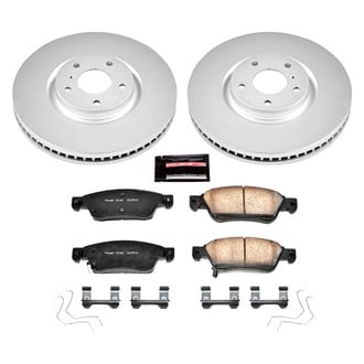 PowerStop® - Z17 Evolution Geomet® Plain Front Brake Kit