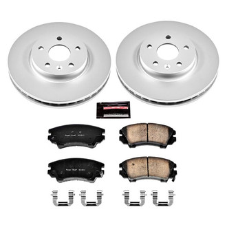 PowerStop® - Z17 Evolution Geomet® Plain Front Brake Kit