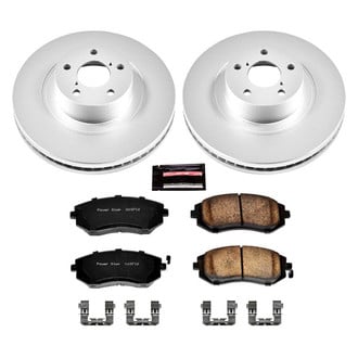 PowerStop® - Z17 Evolution Geomet® Plain Front Brake Kit