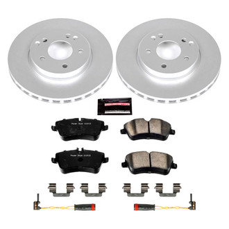 PowerStop® - Z17 Evolution Geomet® Plain Front Brake Kit