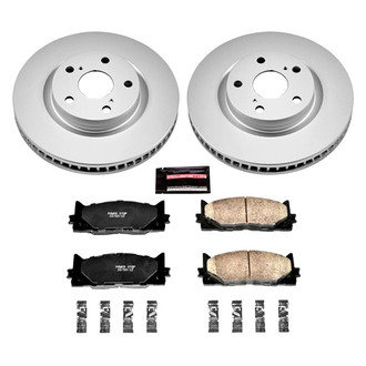 PowerStop® - Z17 Evolution Geomet® Plain Front Brake Kit