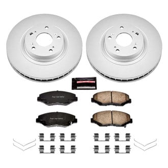 PowerStop® - Z17 Evolution Geomet® Plain Front Brake Kit