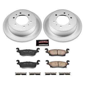 PowerStop® - Z17 Evolution Geomet® Plain Rear Brake Kit