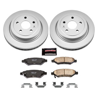 PowerStop® - Z17 Evolution Geomet® Plain Rear Brake Kit