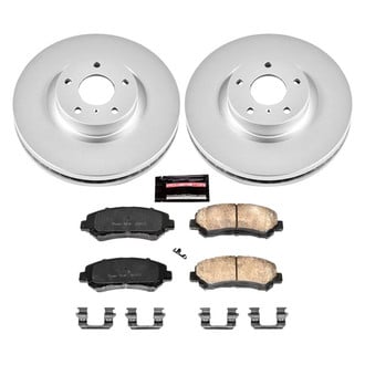 PowerStop® - Z17 Evolution Geomet® Plain Front Brake Kit