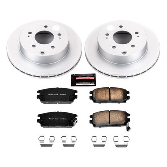 PowerStop® - Z17 Evolution Geomet® Plain Rear Brake Kit