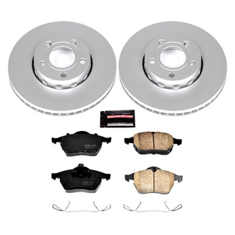 PowerStop® - Z17 Evolution Geomet® Plain Front Brake Kit