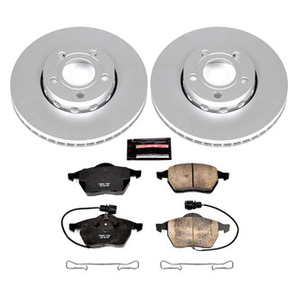 PowerStop® - Z17 Evolution Geomet® Plain Front Brake Kit
