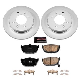 PowerStop® - Z17 Evolution Geomet® Plain Rear Brake Kit