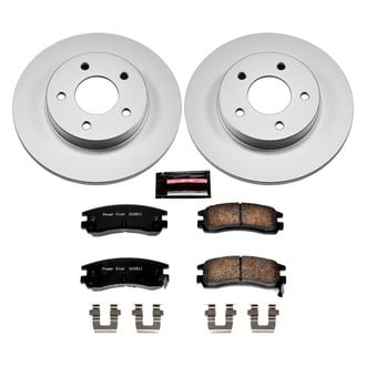 PowerStop® CRK3115 - Z17 Evolution Geomet® Plain Rear Brake Kit