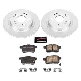 PowerStop® - Z17 Evolution Geomet® Plain Rear Brake Kit