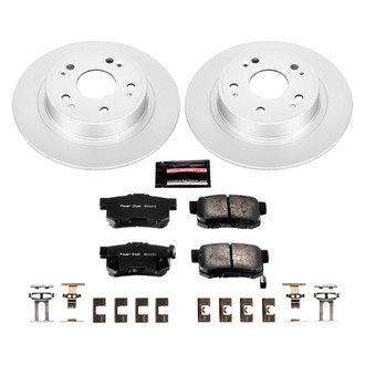 PowerStop® - Z17 Evolution Geomet® Plain Rear Brake Kit