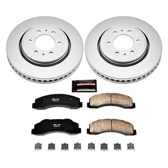 PowerStop® - Z17 Evolution Geomet® Plain Front Brake Kit