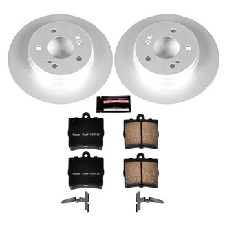PowerStop® - Z17 Evolution Geomet® Plain Rear Brake Kit